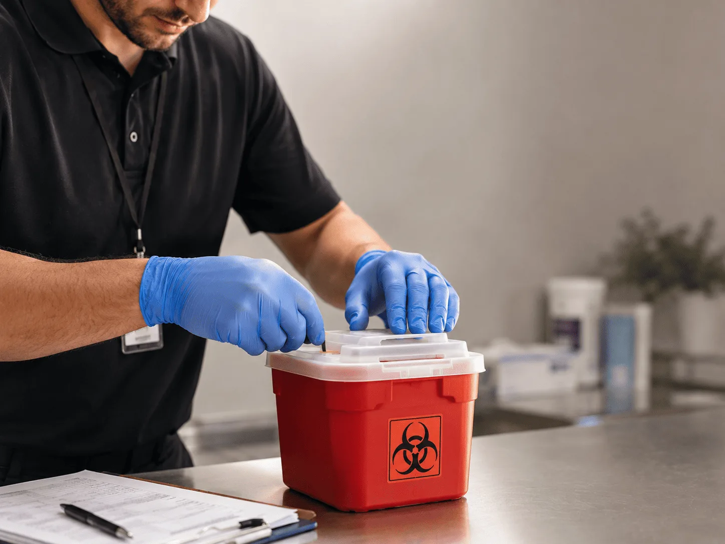 Why choose Sharps Waste Disposal in Grandfalls, TX